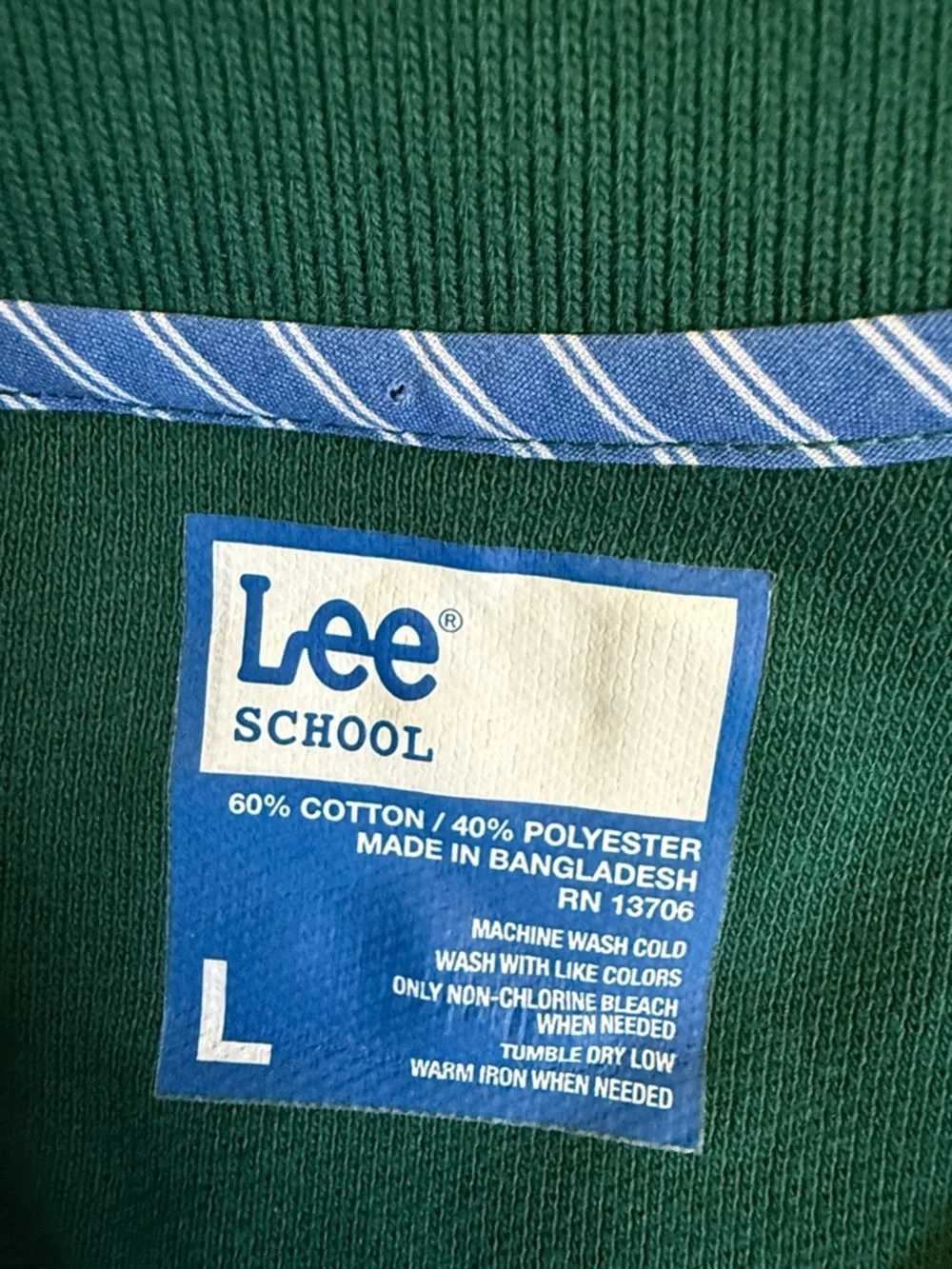 Lee Emerald Green Short-Sleeve Polo - Picture 2 of 2